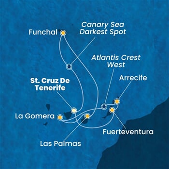 Trasa plavby CPA-TCI07A2E