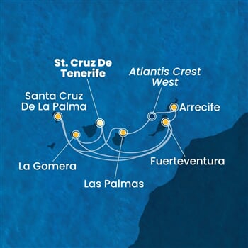 Trasa plavby CPA-TCI07A2F