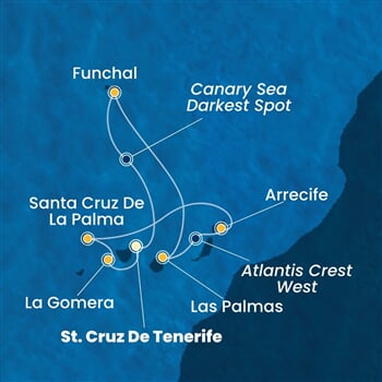 Trasa plavby CPA-TCI07A2G