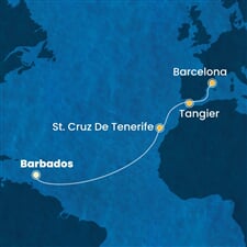 Costa Fascinosa - Nizozemské Antily, Španělsko, Maroko (Bridgetown)