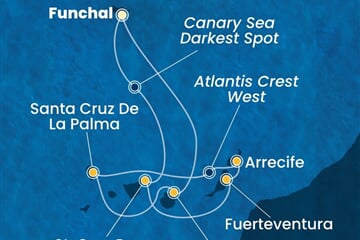 Costa Pacifica - Portugalsko, Španělsko (Funchal)