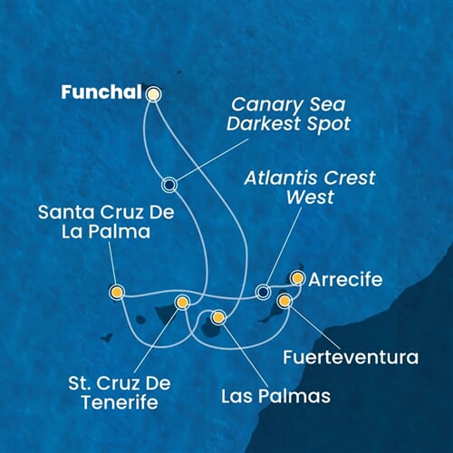 Trasa plavby CPA-FNC07A1D