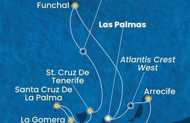 Costa Fortuna - Španělsko, Portugalsko (Gran Canaria)