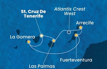 Costa Fortuna - Španělsko (Santa Cruz de Tenerife)