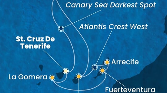 Costa Fortuna - Španělsko, Portugalsko (Santa Cruz de Tenerife)