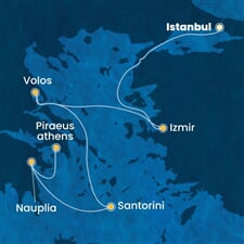 Costa Pacifica - Turecko, Řecko (Istanbul)