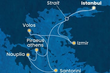 Costa Pacifica - Turecko, Řecko (Istanbul)