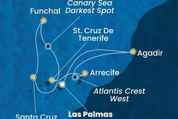 Costa Fortuna - Španělsko, Portugalsko, Maroko (Gran Canaria)