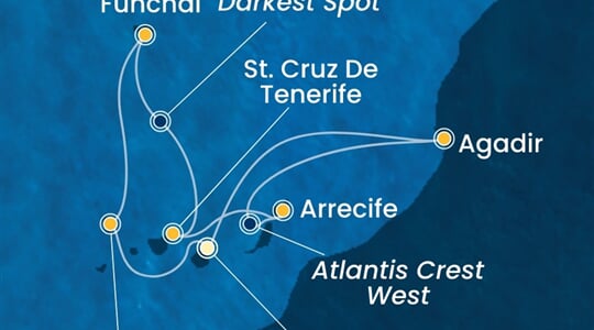 Costa Fortuna - Španělsko, Portugalsko, Maroko (Gran Canaria)