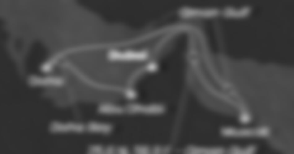 Costa Smeralda - Arabské emiráty, Omán, Katar (z Dubaje)