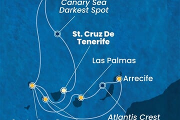 Costa Fortuna - Španělsko, Portugalsko (Santa Cruz de Tenerife)