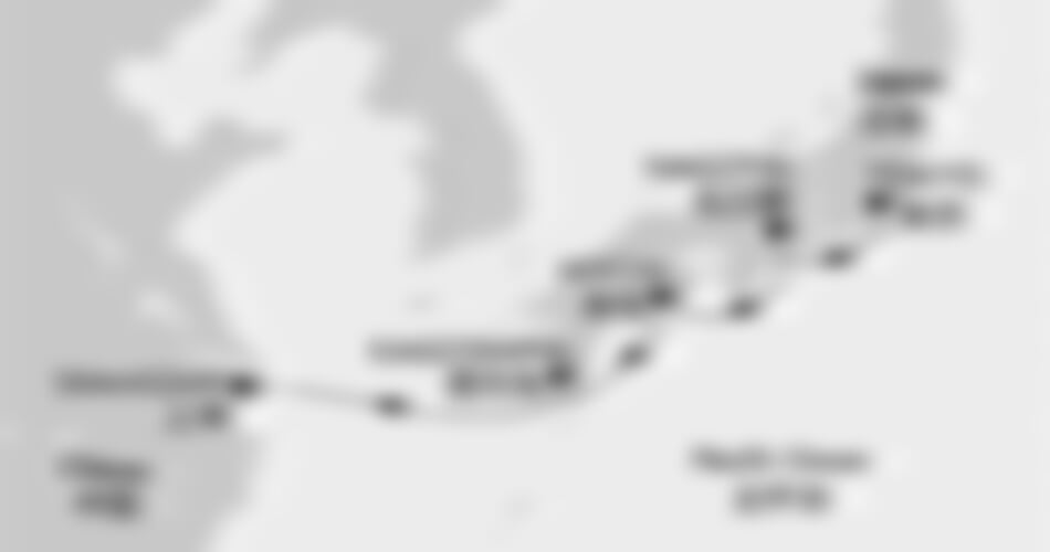 MSC Bellissima - Japonsko, Čína (z Tokia)