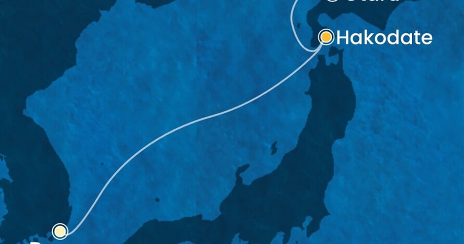 Trasa plavby CSE-PUS03A15