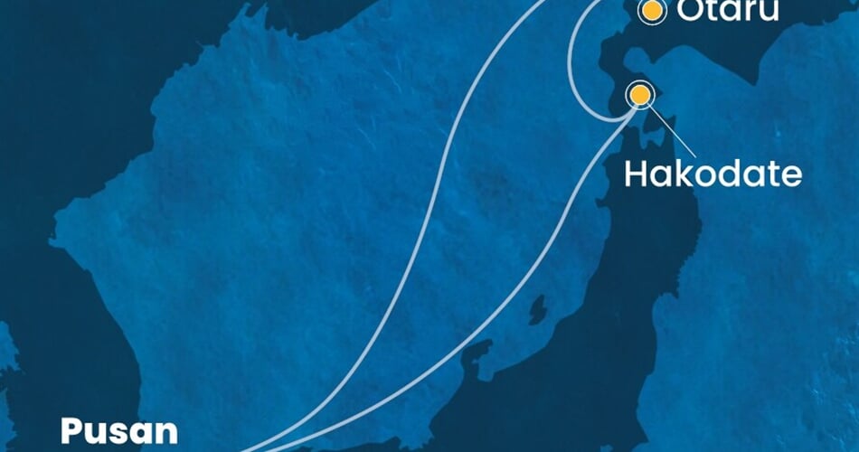 Trasa plavby CSE-PUS06A0A