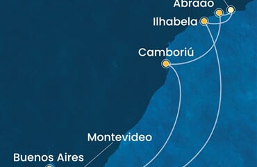 Costa Serena - Brazílie, Argentina, Uruguay (z Rio de Janeira)