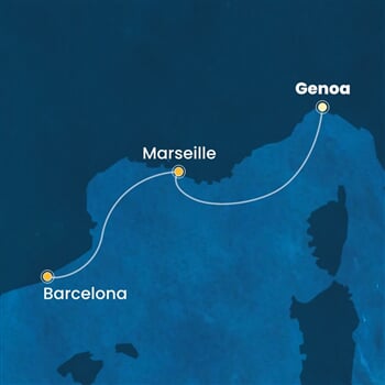 Trasa plavby CTO-GOA02A0U