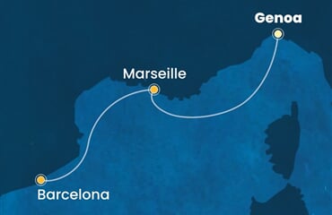 Costa Toscana - Francie, Španělsko