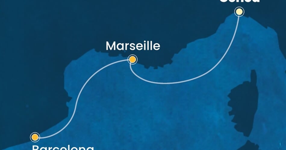 Trasa plavby CTO-GOA02A0U