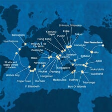 Costa Deliziosa - USA, Fidži, Tonga, Nový Zéland, Austrálie, ...