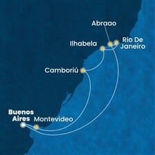 Costa Serena - Argentina, Uruguay, Brazílie (Buenos Aires)