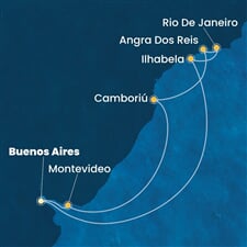 Costa Serena - Argentina, Uruguay, Brazílie (Buenos Aires)