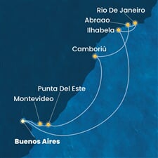 Costa Serena - Argentina, Uruguay, Brazílie (Buenos Aires)