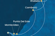 Trasa plavby CSE-BUE10A01