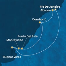 Costa Serena - Brazílie, Argentina, Uruguay (z Rio de Janeira)