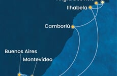 Trasa plavby CSE-RIO09A0I