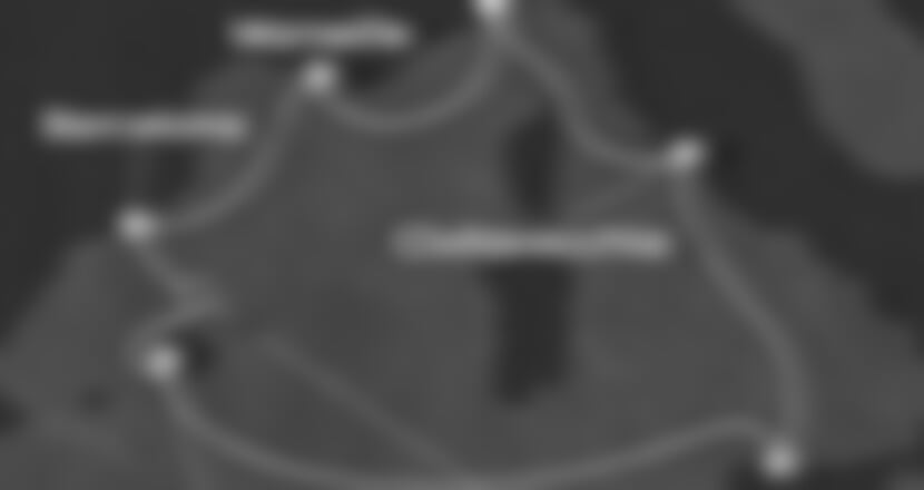 Costa Smeralda - Itálie, Francie, Španělsko (ze Savony)