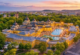 Budapešť A Relax V Lázních Széchenyi