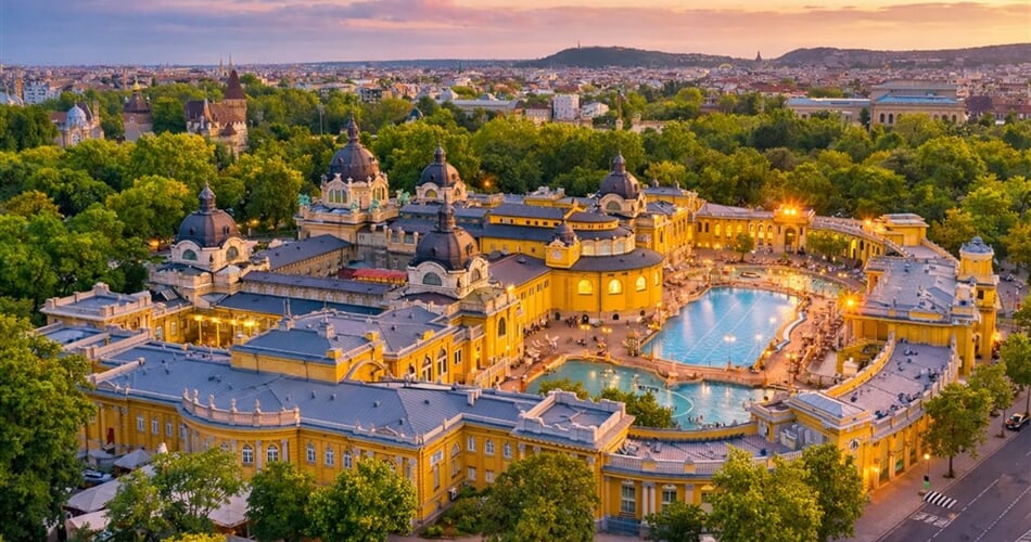 Maďarsko - Budapešť a lázně Szecheny
