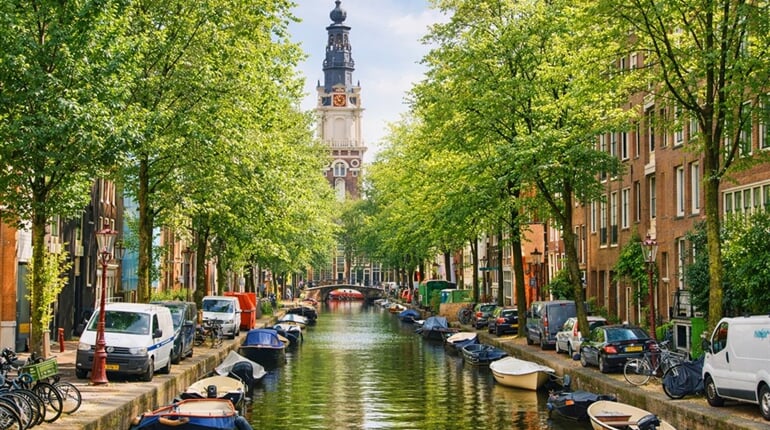 Nizozemsko - Amsterdam a kanály