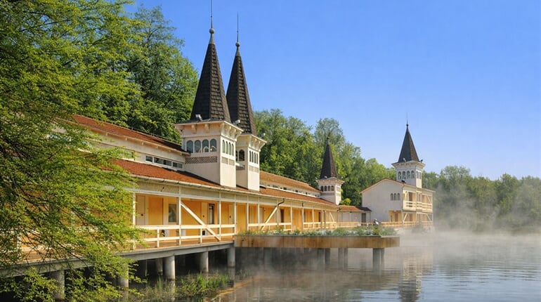 Maďarsko - lázně Hevíz