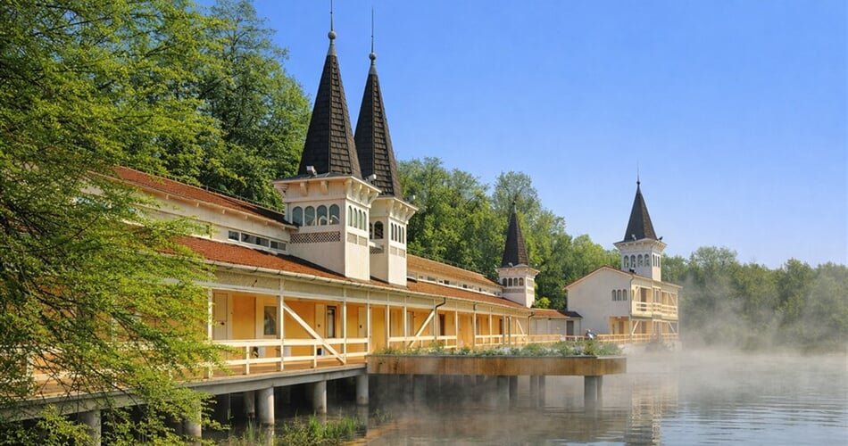 Maďarsko - lázně Hevíz