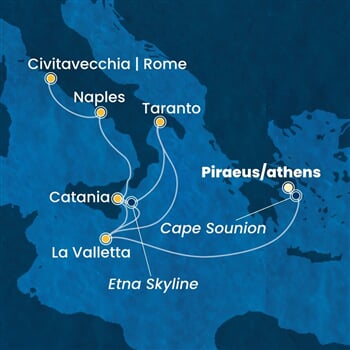 Trasa plavby CSE-ATH09A0I