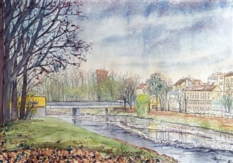 Český Těšín, most Družby