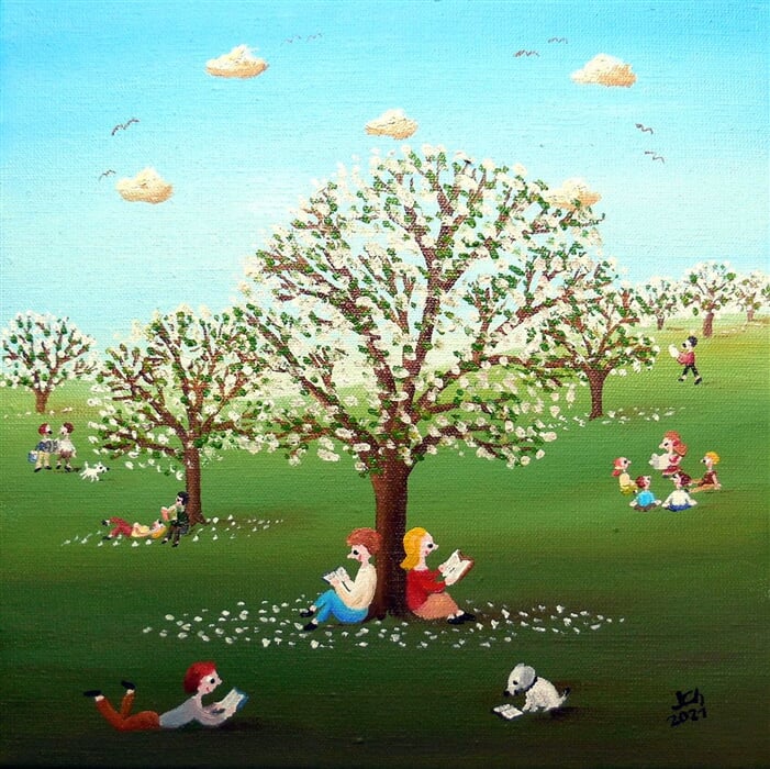 Chroustová Jana   Jarní čtenáři   Česká republika