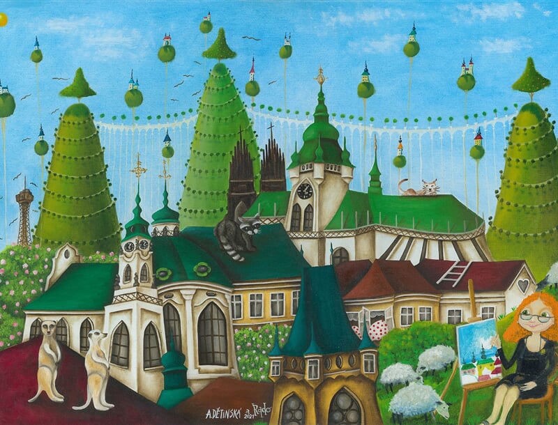 Dětinska a Jarábek   Praha  ČR a SK