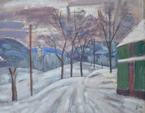 Zima v Železných horách