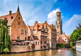 Belgická města + PLAVBA HISTORICKÝMI KANÁLY + GENTSKÝ NOS A PRALINKY