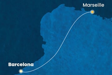 Costa Favolosa - Španělsko, Francie (z Barcelony)