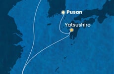 Trasa plavby CSE-PUS05081