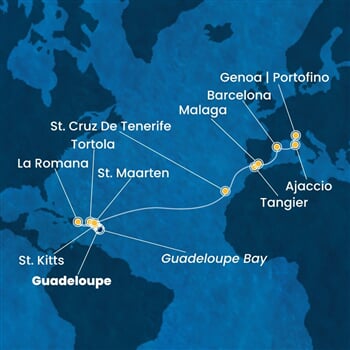 Trasa plavby CFS-PTP19A06