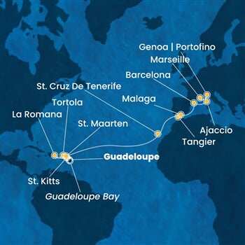 Trasa plavby CFS-PTP20A08