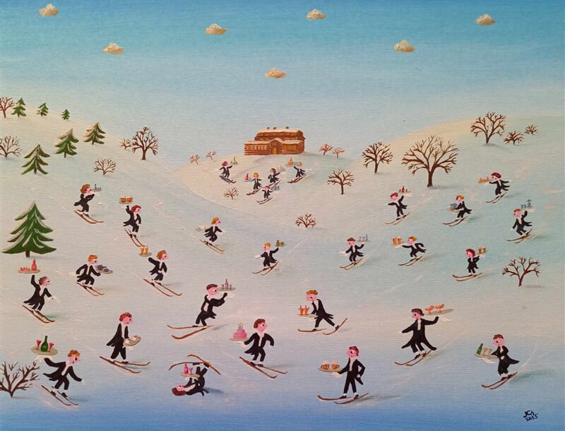 Chroustová Vrchní mají dneska sjezd