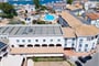 Panoramatický pohled, Siniscola, Sardinie