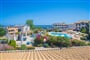 Výhled z hotelu, Siniscola, Sardinie