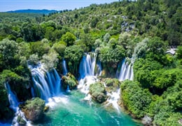 Bosna a Hercegovina + SARAJEVO + KOUPÁNÍ U VODOPÁDŮ KRAVICA