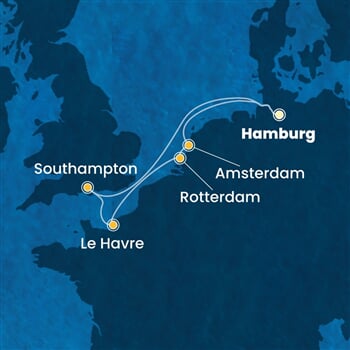 Trasa plavby CFA-HAM07A0K